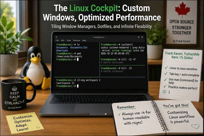 Rethinking the desktop: How Linux turns your user interface into a high-performance engineering cockpit.