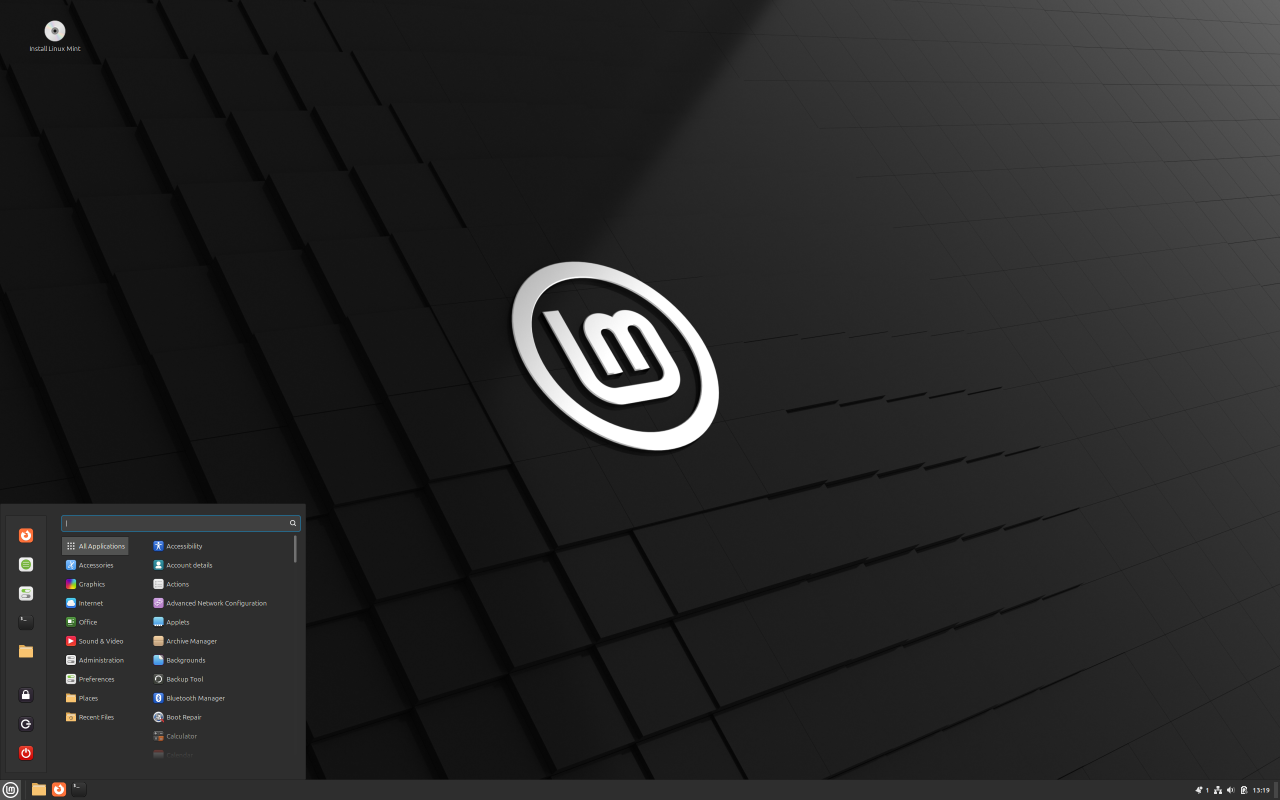 Linux Mint screenshot