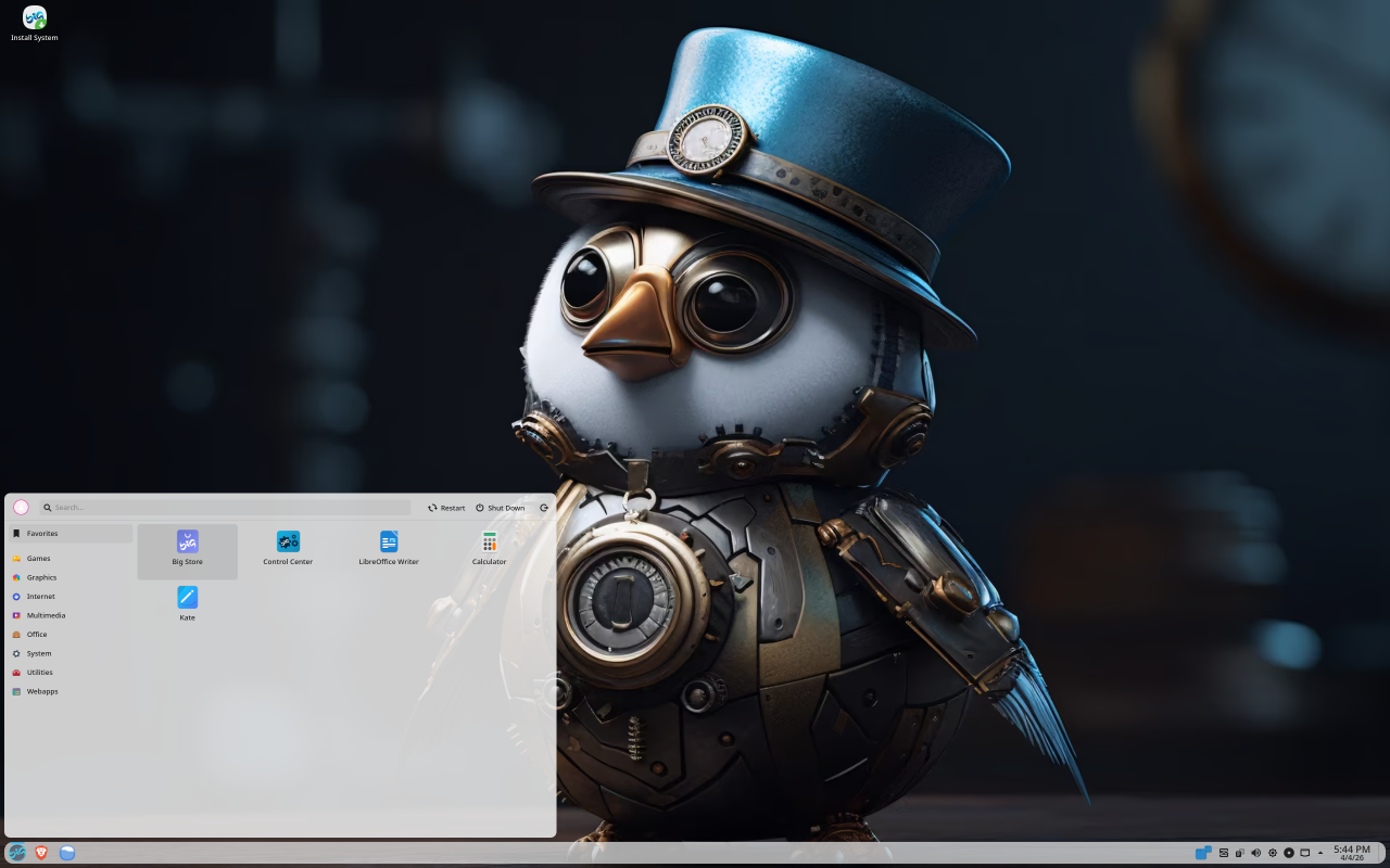 Big Linux screenshot