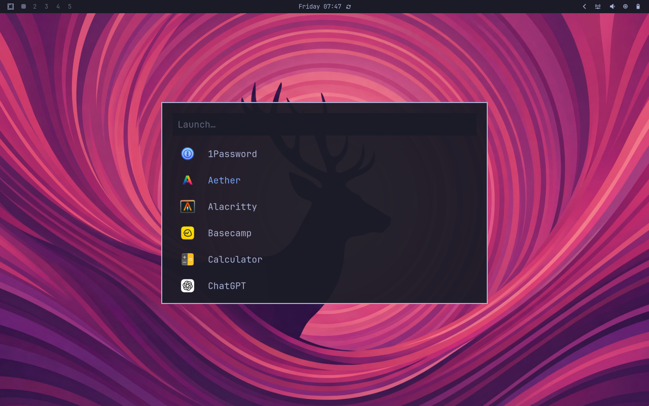 Omarchy screenshot