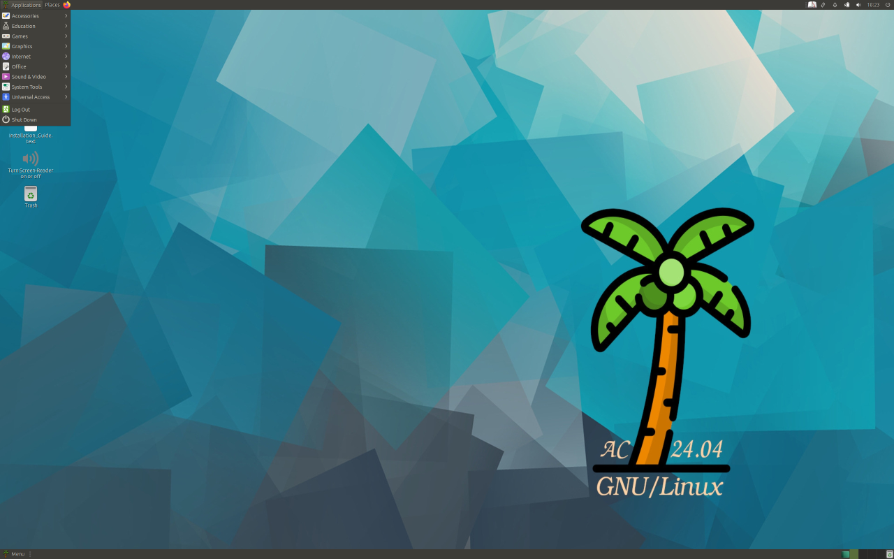 Accessible-Coconut screenshot