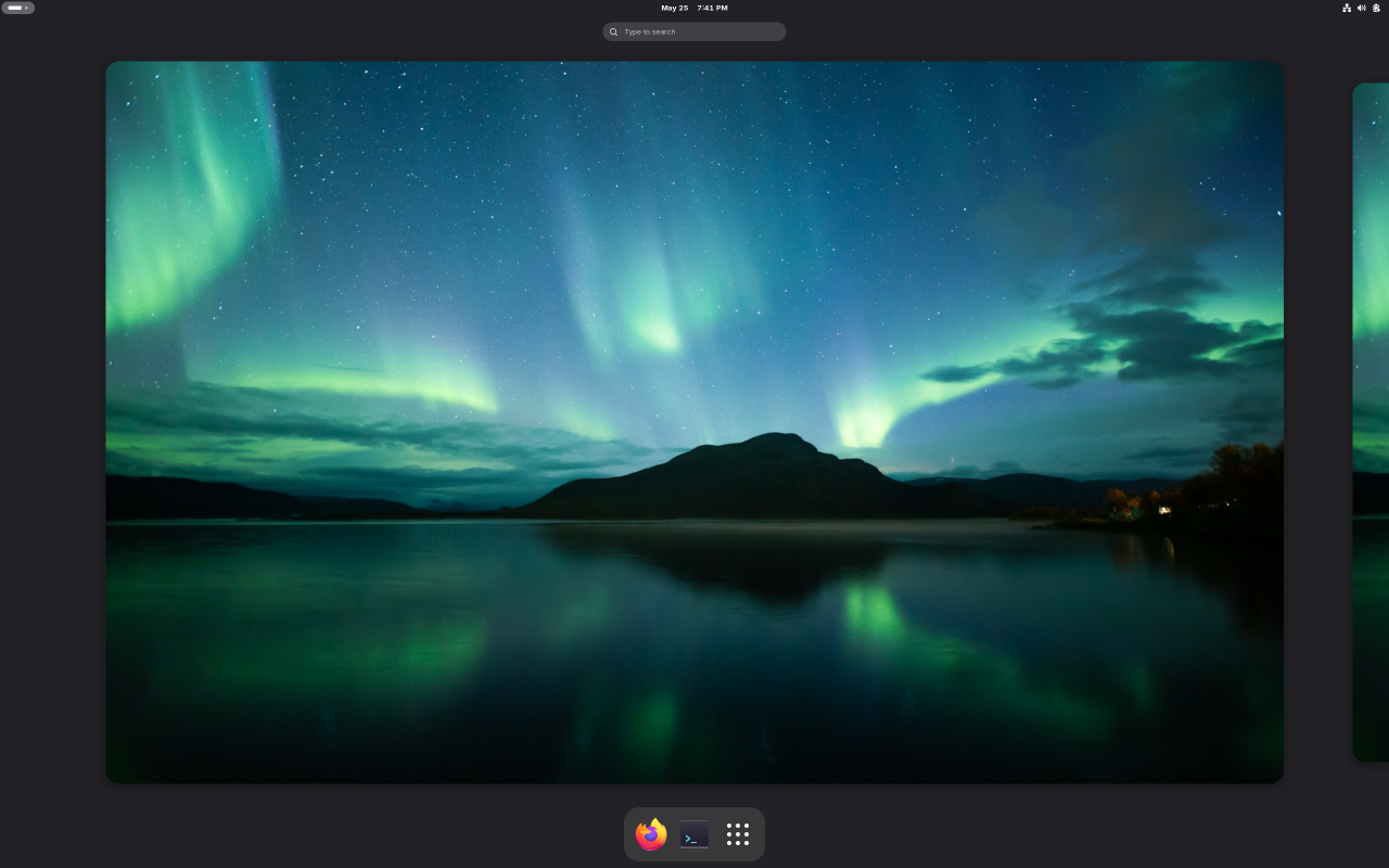 AerynOS screenshot
