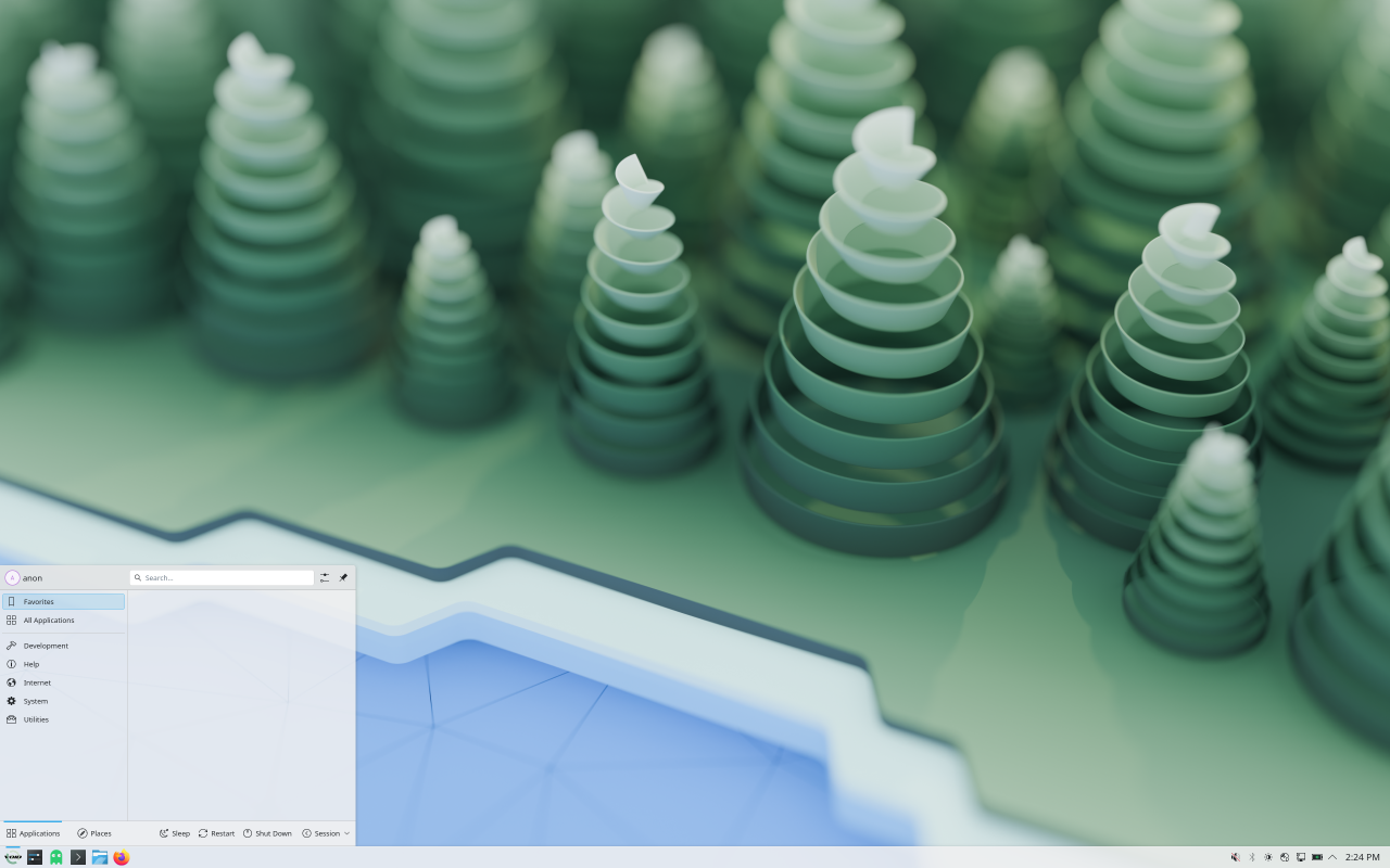 AfagOS screenshot