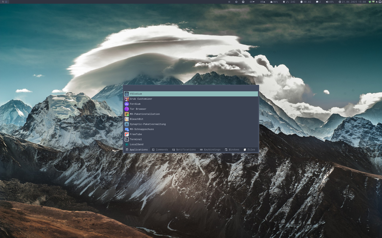 Alien-OS screenshot