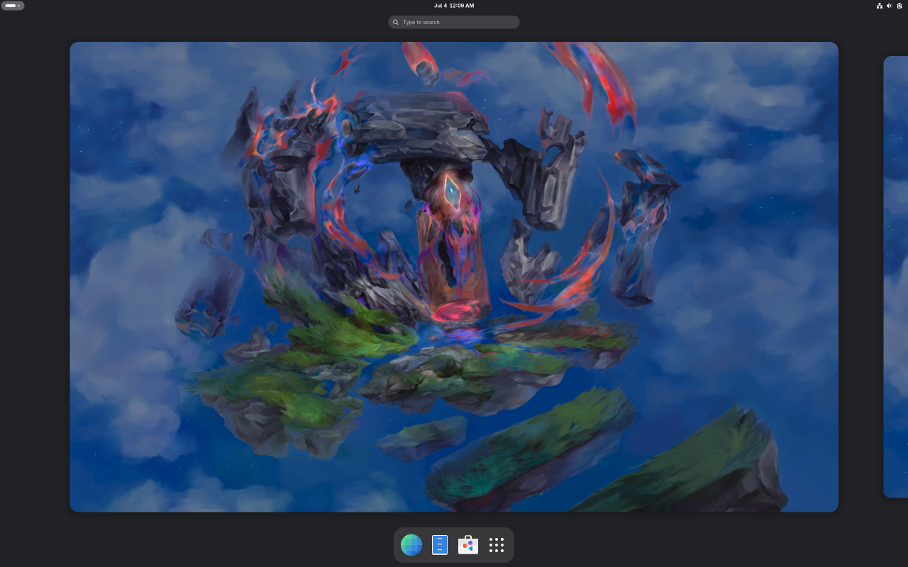 Arkane Linux screenshot