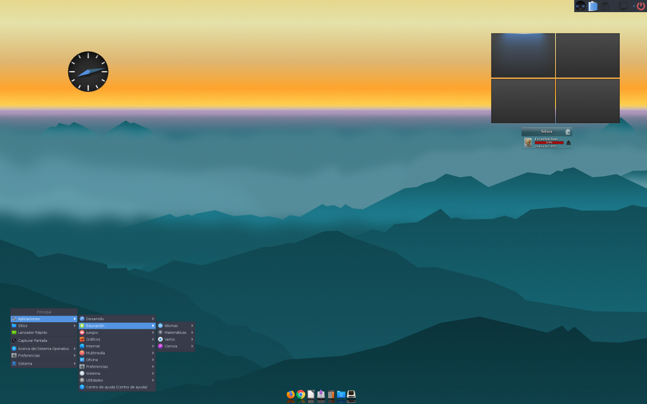 Escuelas Linux screenshot