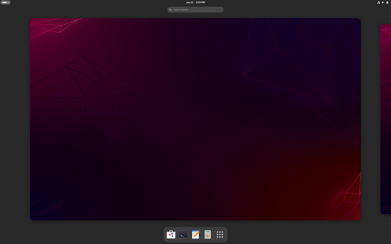 Rocky Linux screenshot