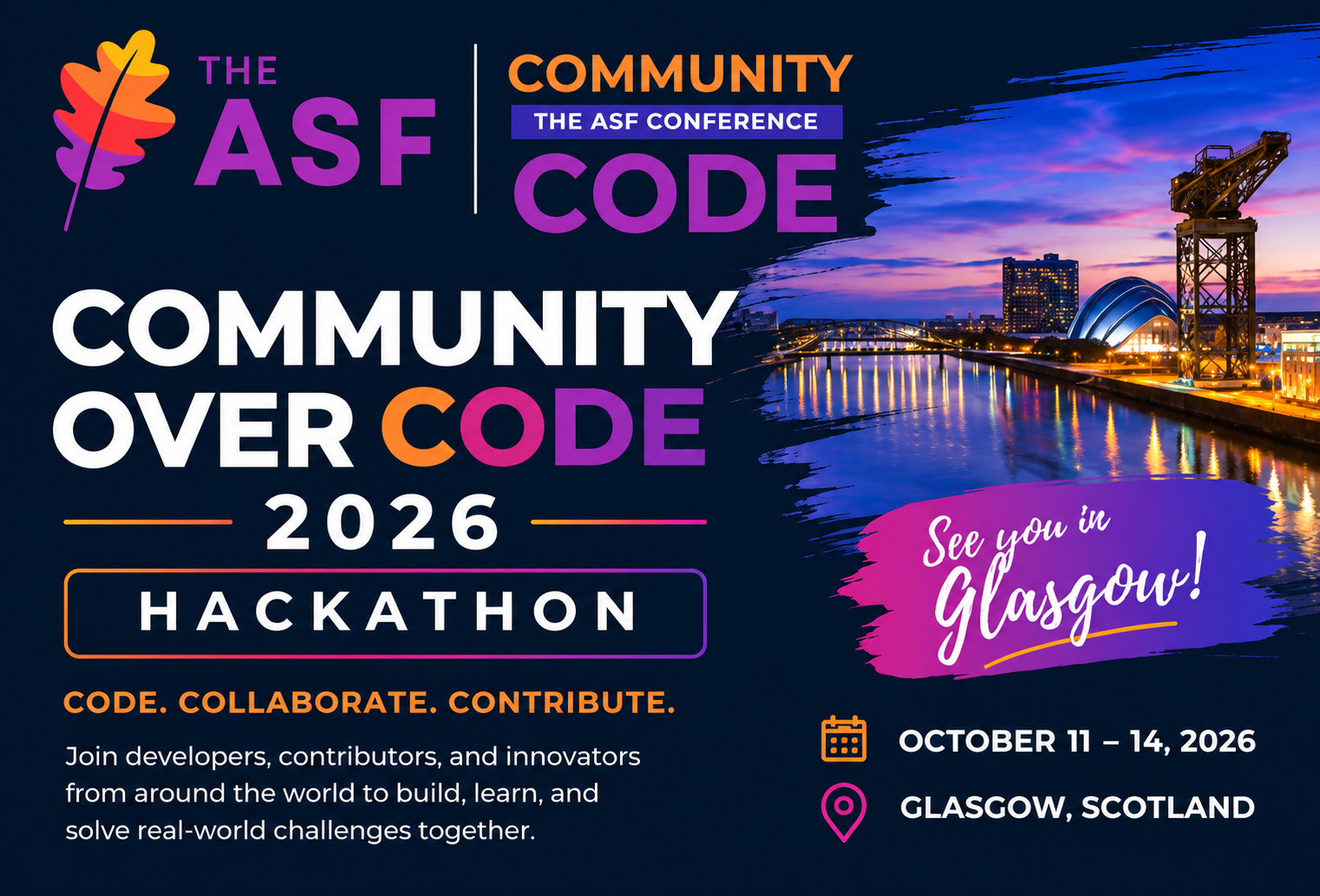 Community Over Code Glasgow 2026