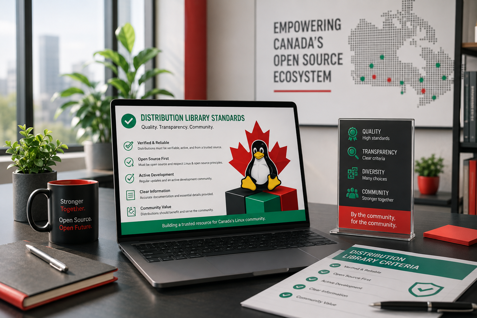 Linux Association of Canada Establishes Distribution Library Standards