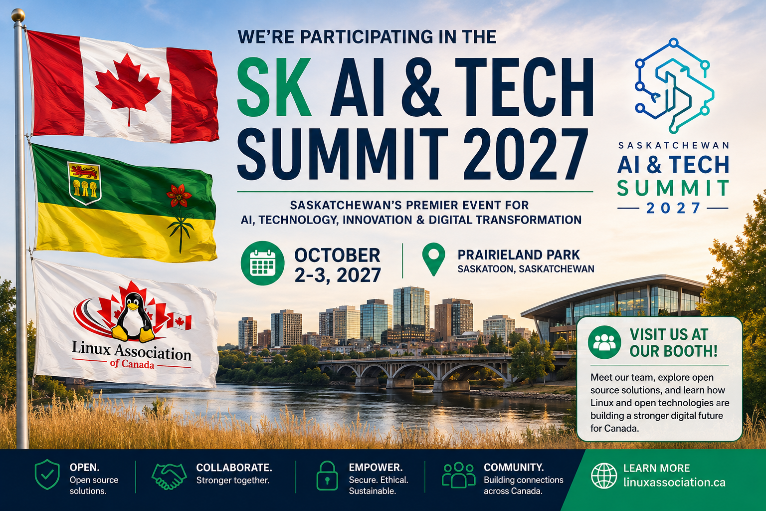See Us at the Saskatchewan AI & Tech Summit 2027