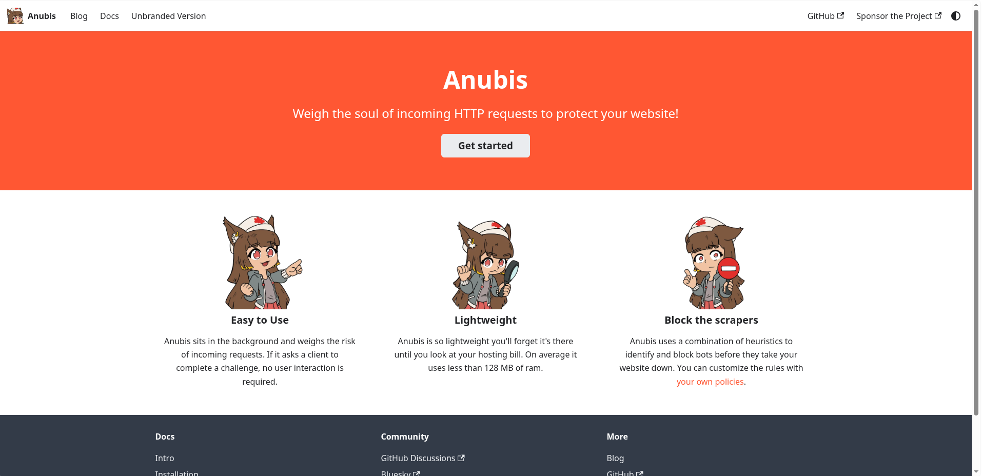 Anubis screenshot