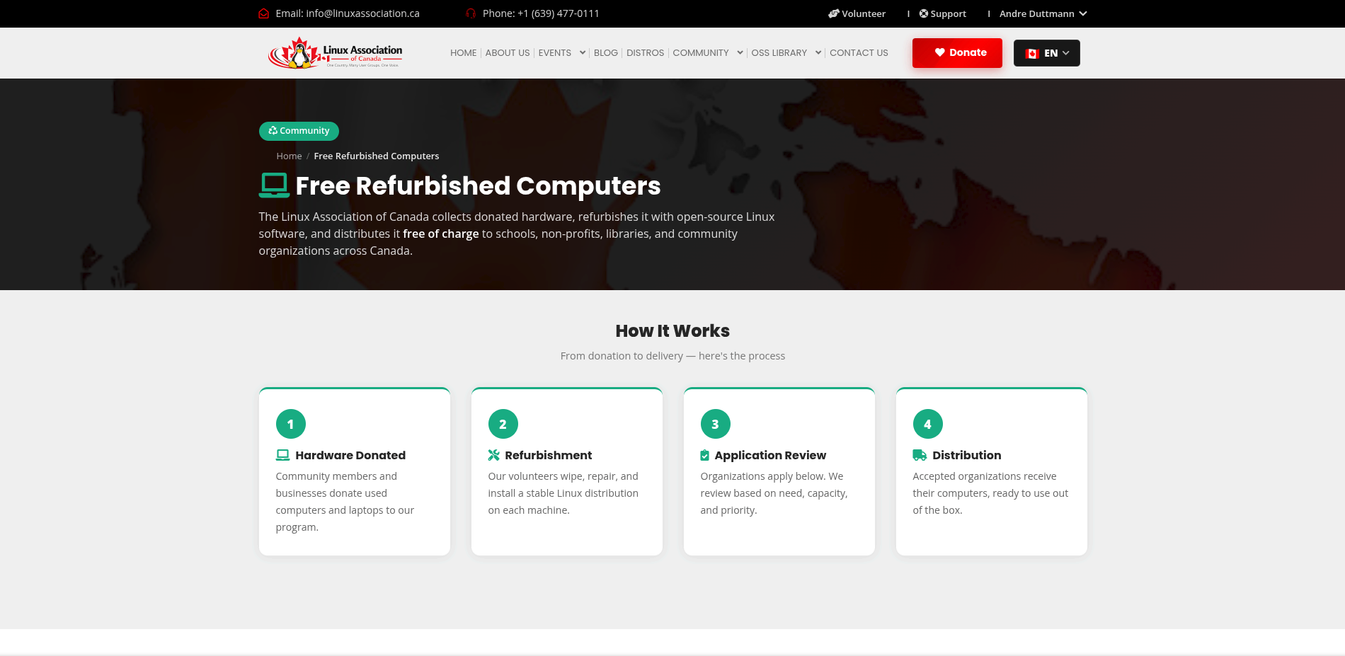 Hardware Donation Program
