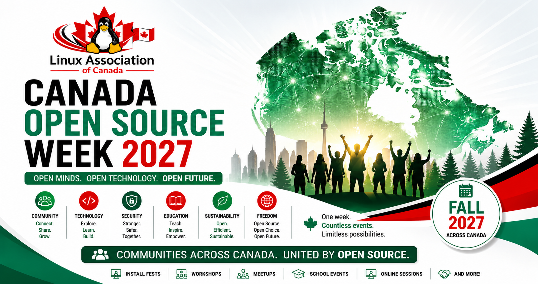 Canada Open Source Week 2027 campaign image
