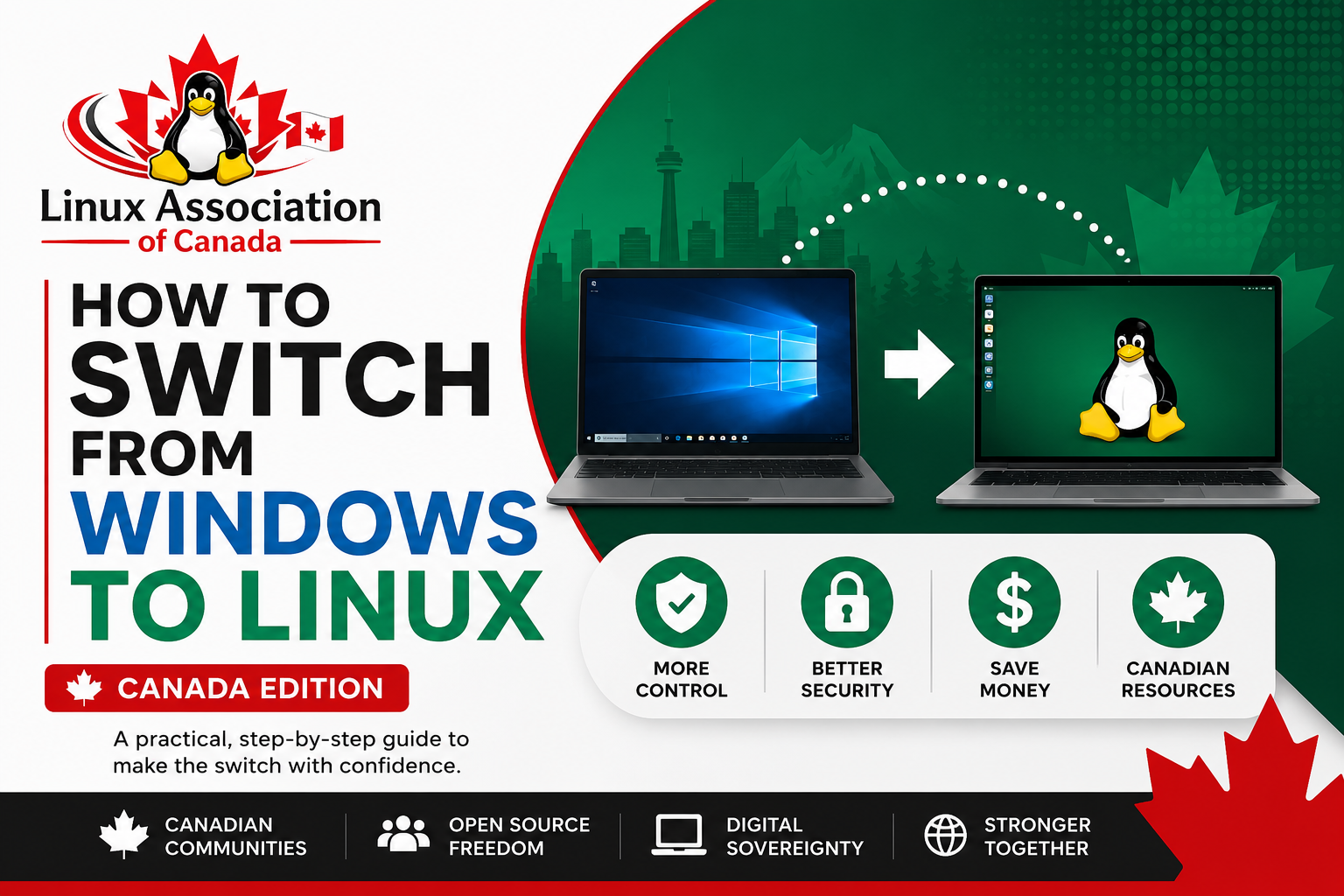 How to switch from Windows to Linux